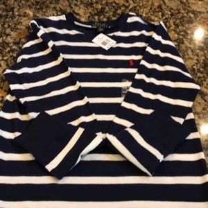 Medium polo boys long sleeve shirt (10-12)